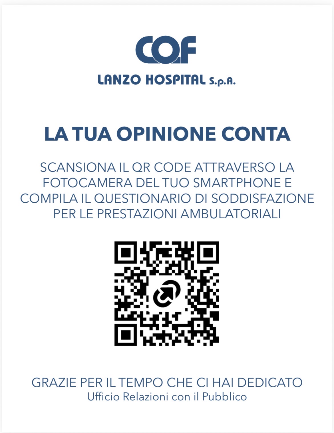 La tua opinione conta