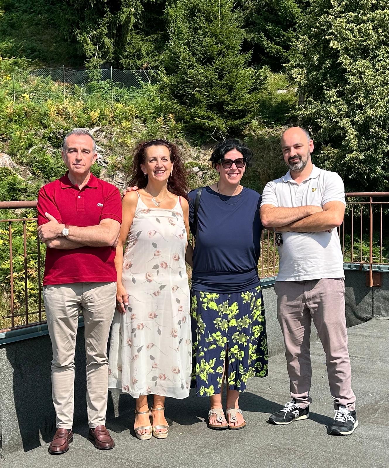 Gianluca Merlano, Stefania Pedrazzani, Ramona Locci e Lorenzo GIudici